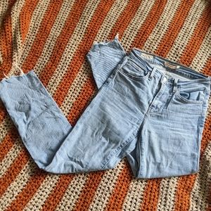 Levi's cutoff jeans